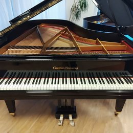 Grotrian-Steinweg 185 von 1928 in Zwart glimmend