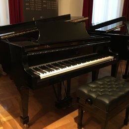 Steinway & Sons 0 180 schwarz poliert von 1991 in Zwart glimmend